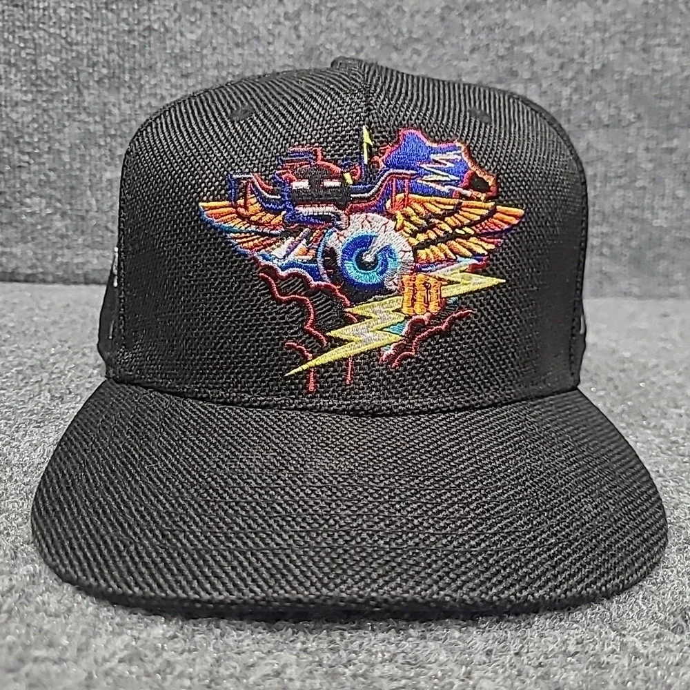 Rick Griffin Hopi Mask Cap Black RARE Grateful Dead 8 1/4" Limited Edition - Picture 2 of 12